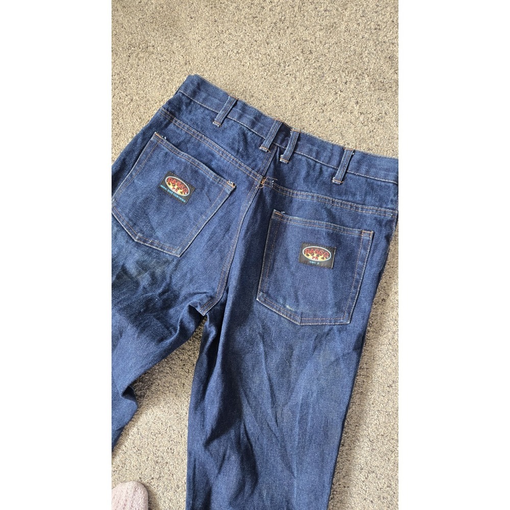 RASCO FR Jeans 31x36 HRC 2 Flame Resistant Work Pants NFPA 2112 Denim - Picture 9 of 10